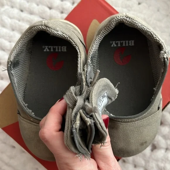 Billy D|R Short Wrap Low II gray shoes orthotic Extra Wide - Picture 4 of 5